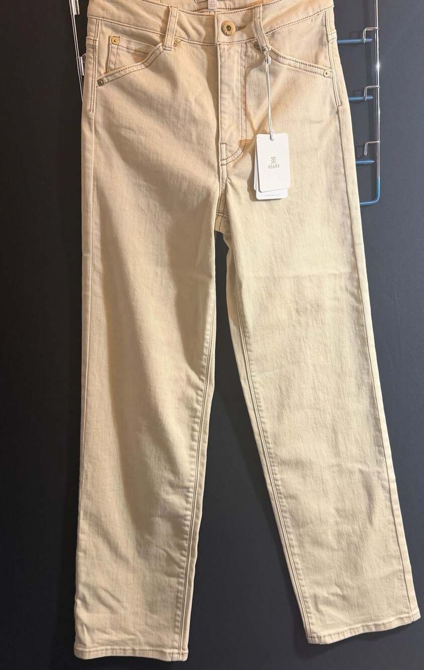 Roark HWY 395 Pant Crema Stovepipe Fit Size 24